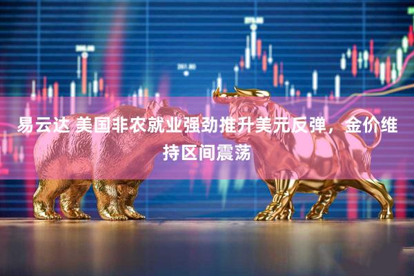 易云达 美国非农就业强劲推升美元反弹，金价维持区间震荡