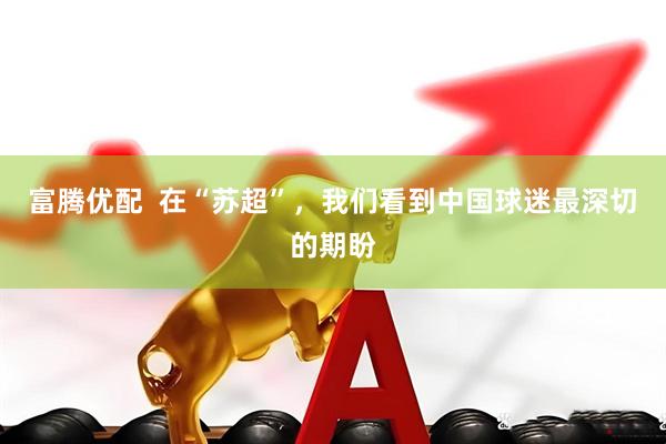 富腾优配  在“苏超”，我们看到中国球迷最深切的期盼